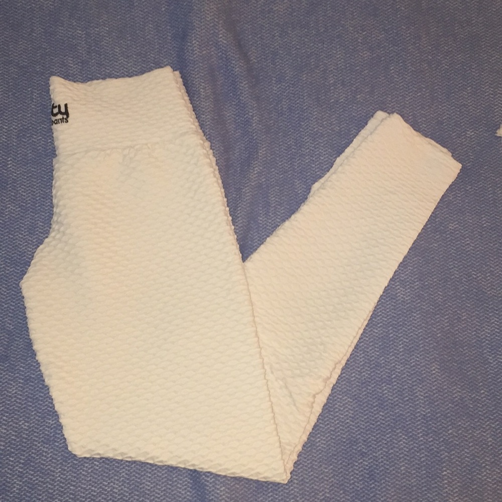 NWT Booty By Brabants White Croco Full Length